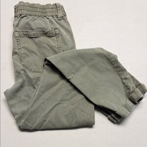 Paige Christy Green Khaki Pants